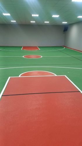 ملاعب مطاطية