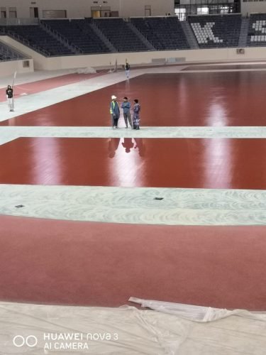 ملاعب مطاطية