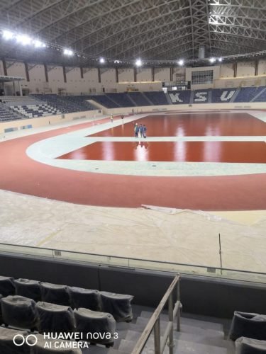 ملاعب مطاطية
