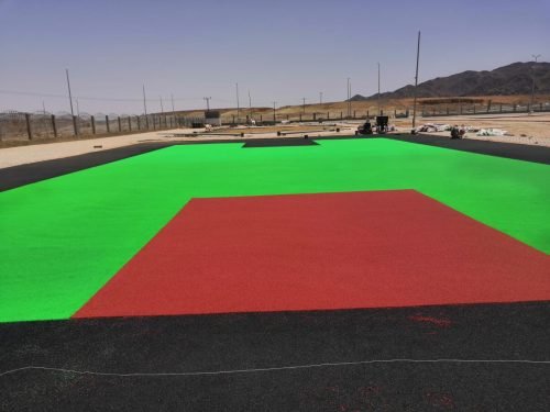 ملاعب مطاطية