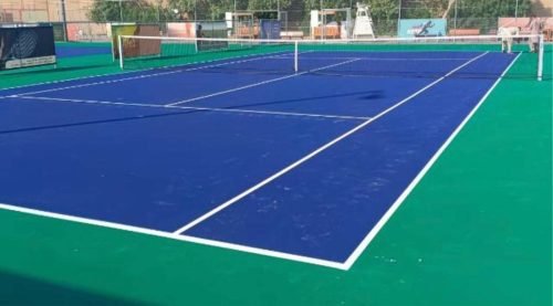 ملاعب مطاطية