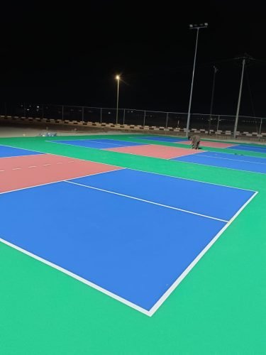ملاعب مطاطية