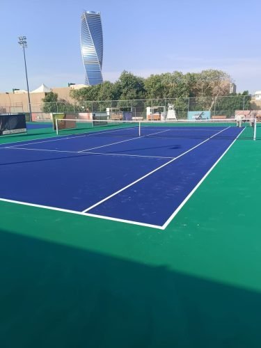 ملاعب مطاطية