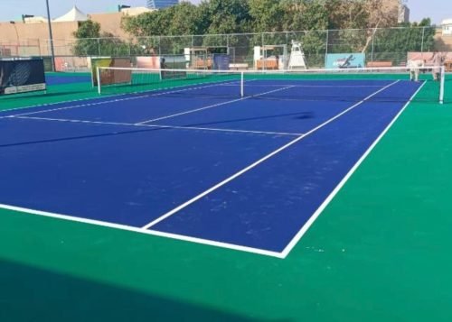 ملاعب مطاطية